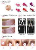 1 moq cheap 100cm sample with metal skeleton 140-170cm full body silicone sex doll from AUTOMATIC WOMAN